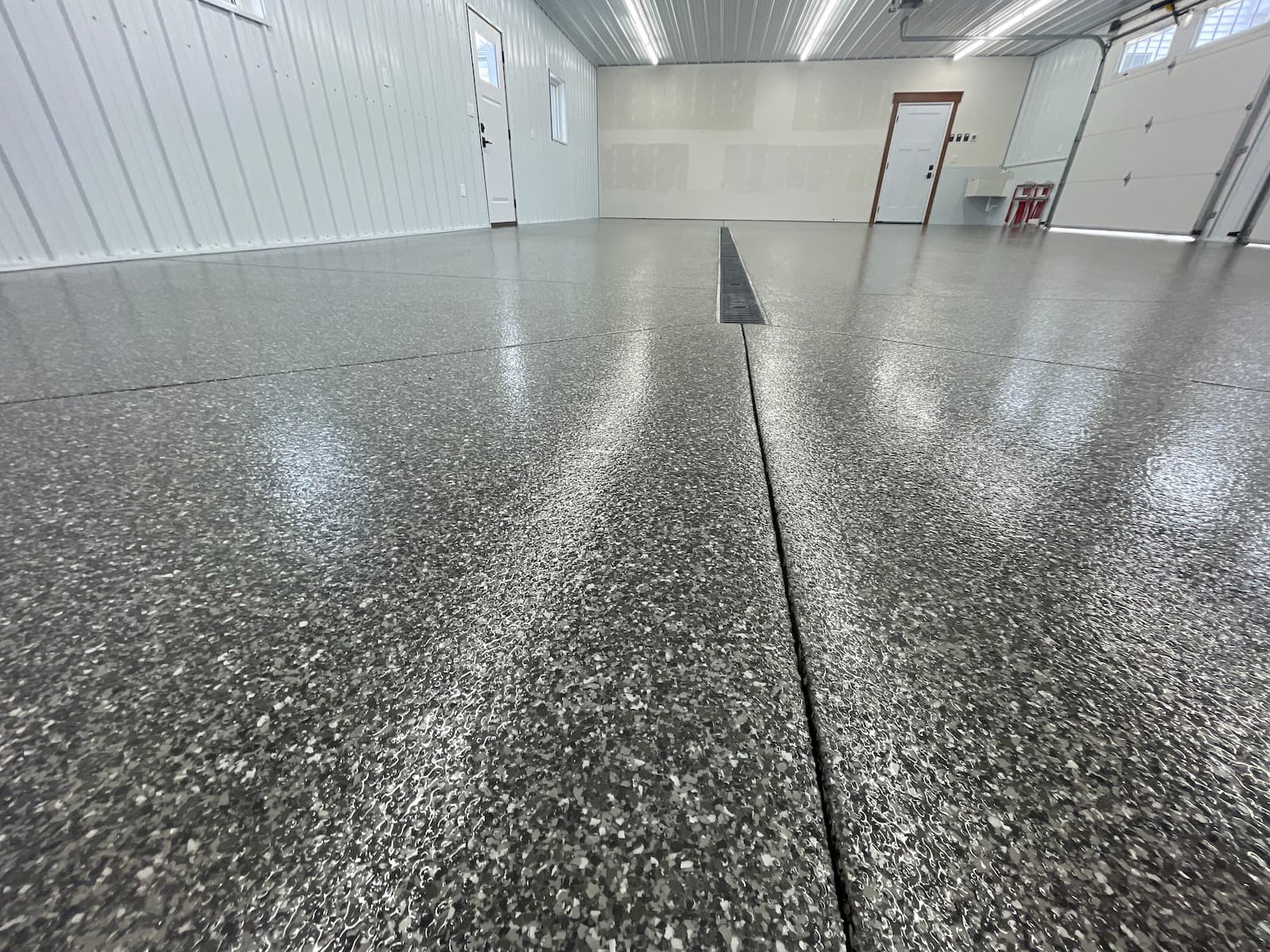 super close up - Polyurea Concrete Coating: Epic Durability for Dakota Driveways wide shot