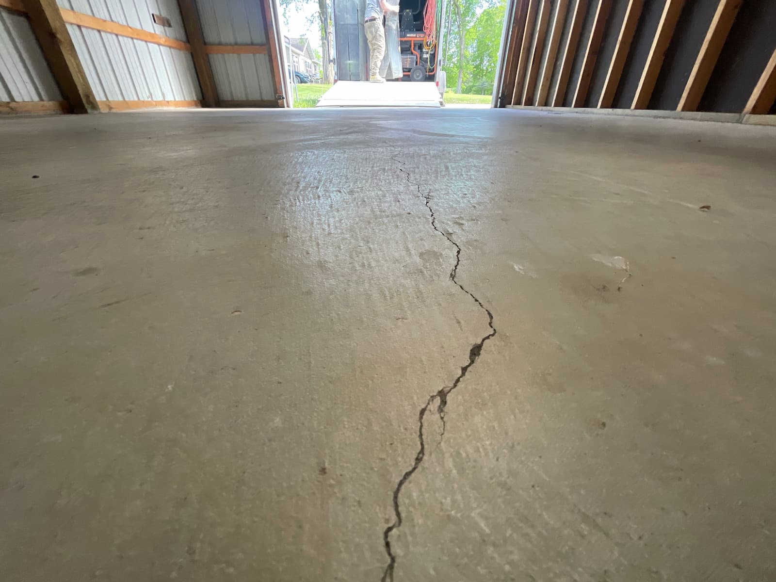 cracked - Can You Apply Concrete Coating Over Damaged Concrete?