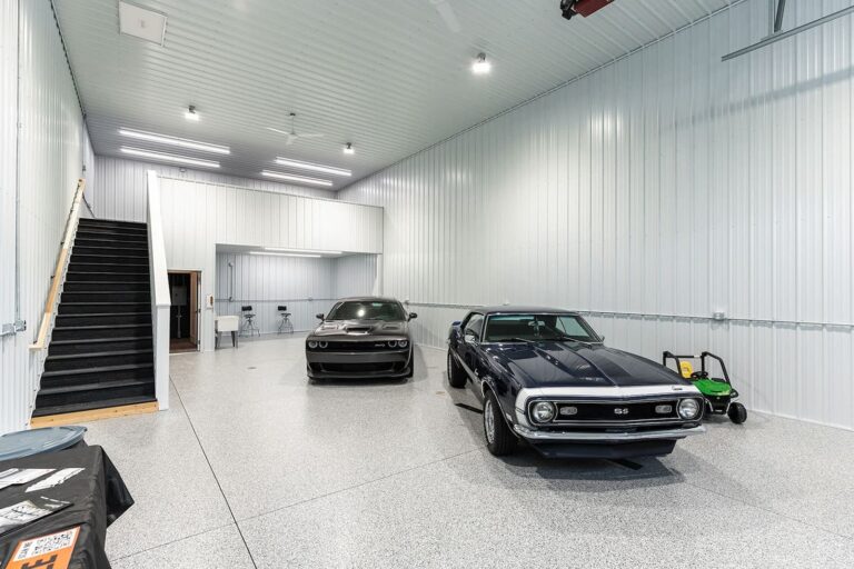 garage - How to Maintain Your Coated Concrete Floor in North Dakota