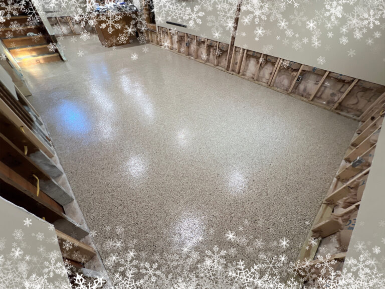 Transform Your Basement into the Ultimate Winter Hangout with Epic Concrete Coatings